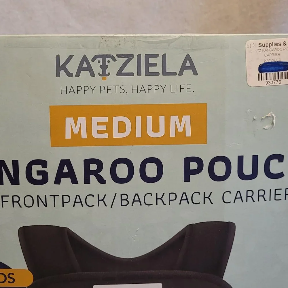 Kangaroo pet pouch carrier